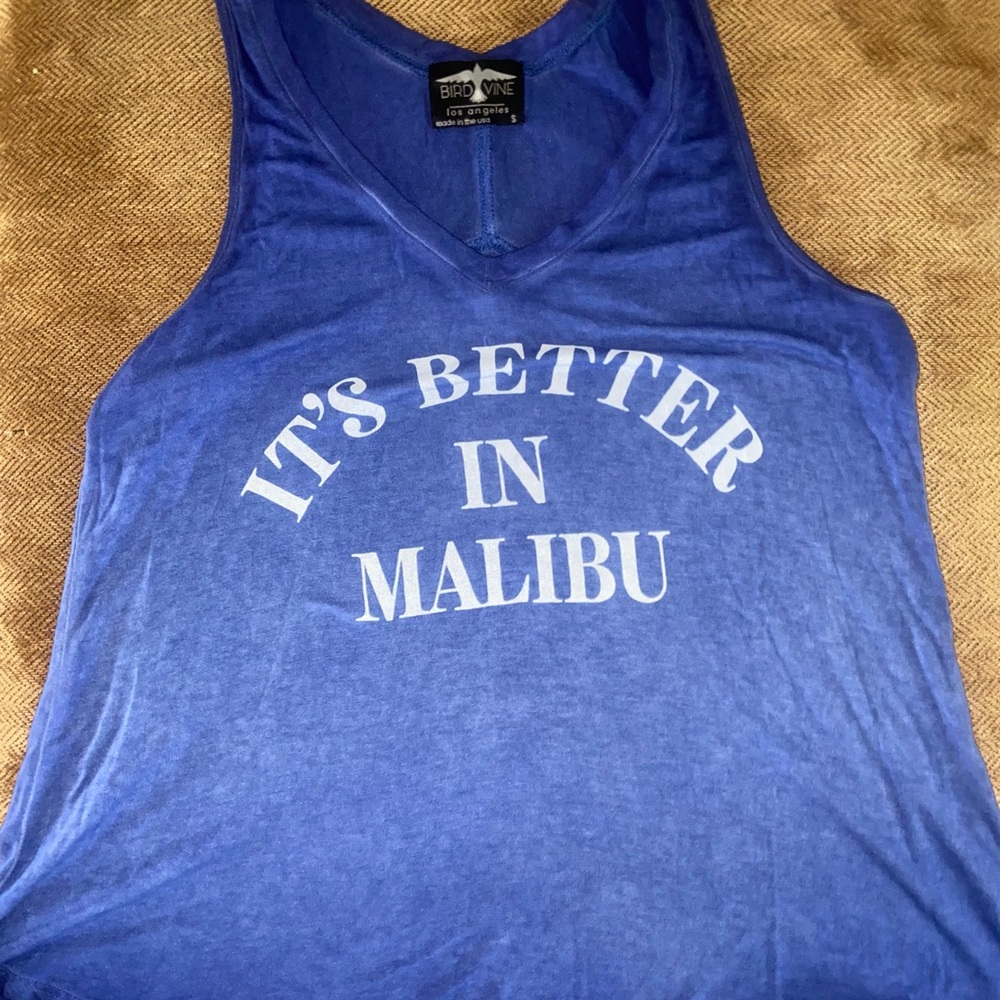 NWOT! Bird Vine Tank Top